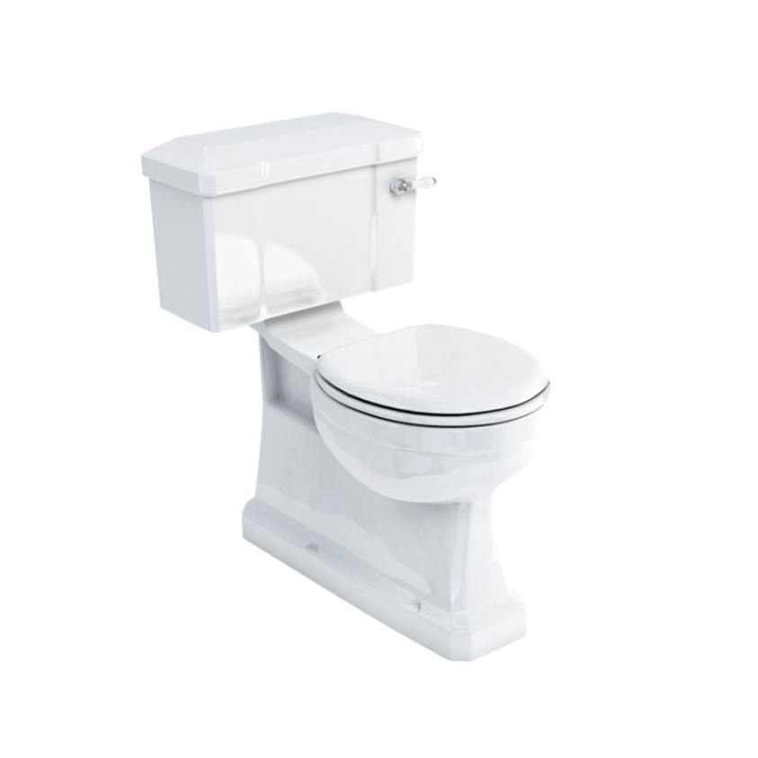 Product Cut out image of the Burlington S Trap Close Coupled Toilet